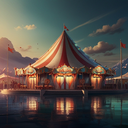 Neon Big Top Gangstasino Australia